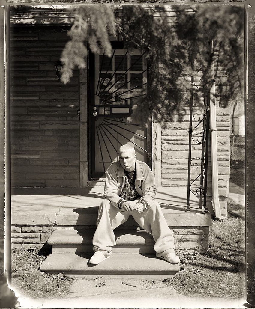 Eminem Poster - The Marshall Mathers LP Album Cover Poster Print