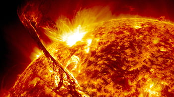 Ai Art Ai Painting Painting Space Space Art Surreal Sun Stars Fire Solar  Flare Wallpaper - Resolution:3840x2160 - ID:1347026 - wallha.com
