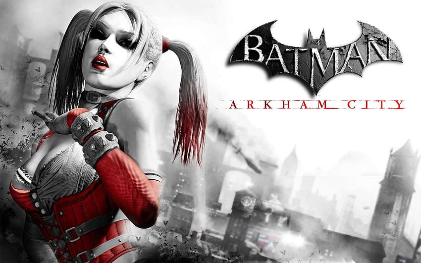 Batman: Arkham City Batman: Arkham City - Harley Quinn 2 - Batman: Arkham City Batman: Arkham City - Harley Quinn 2 Background HD wallpaper