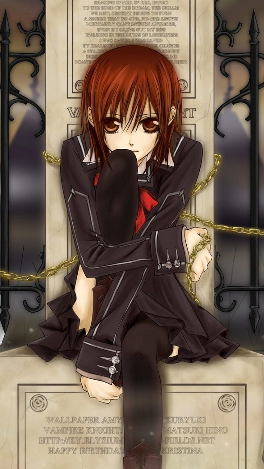 Vampire Knight Yuki Anime Poster  Anime wallpaper, Anime, Anime wallpaper  iphone