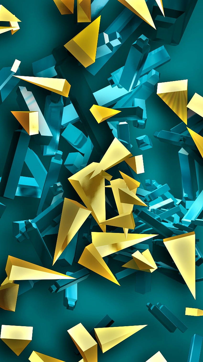 3D Abstract Structure Wallpaper 4k Ultra HD ID:3580