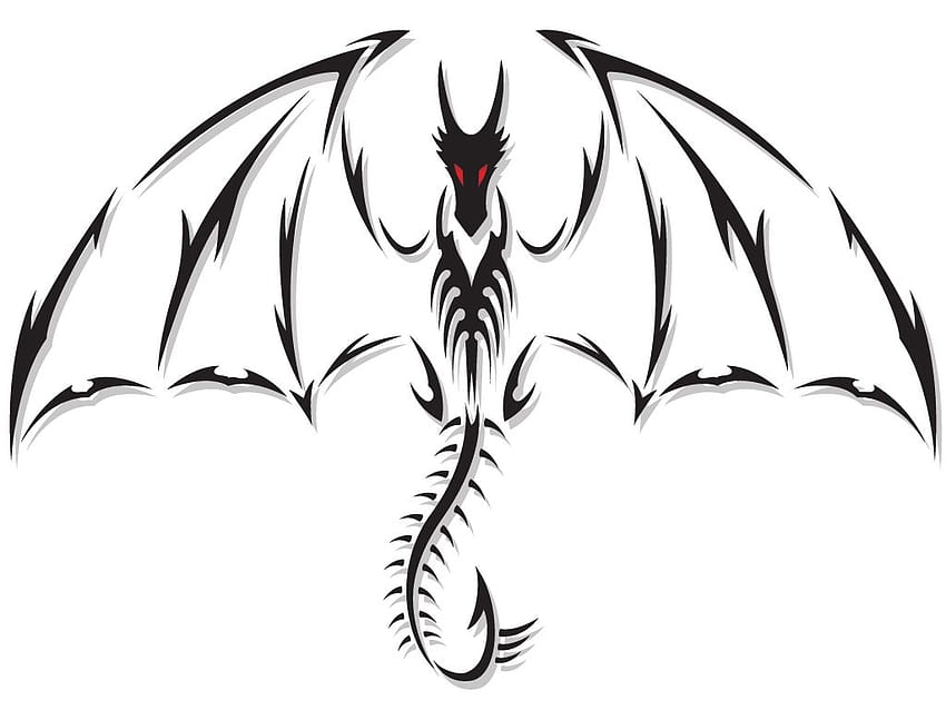 Dragon black dragon tattoo HD phone wallpaper  Peakpx