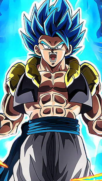 Dragon Ball Broly versus Gogeta Blue Poster 12inx18in