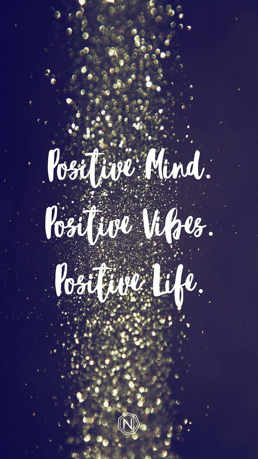NJOOYS®. Positive mind positive vibes, quotes positive, Vintage ...