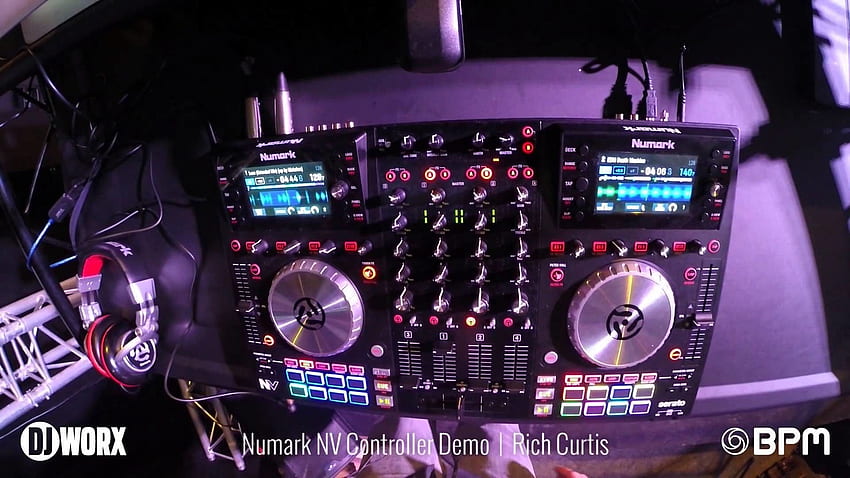 DJ Controller, Numark Logo HD wallpaper