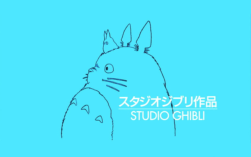 Studio Ghibli: Galeria (Visualização de lista), logotipo do Studio Ghibli papel de parede HD