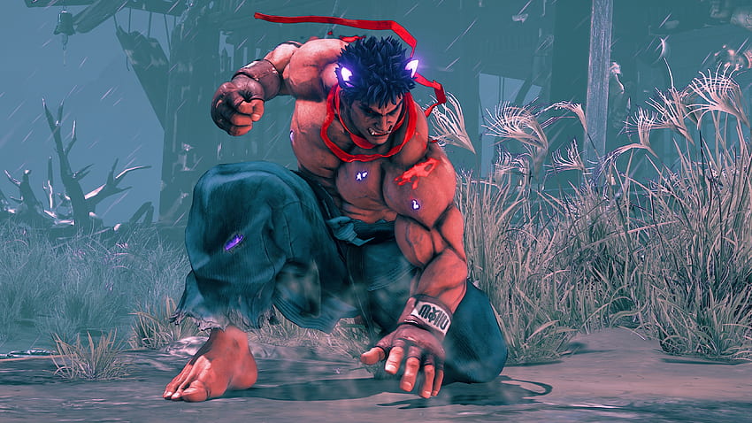 Kage Street Fighter 5 Evil Ryu HD wallpaper