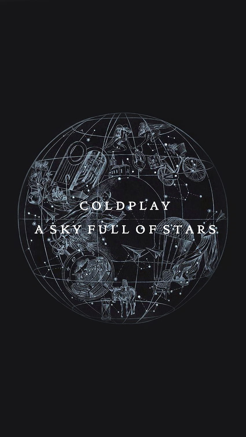 Coldplay Un cielo lleno de estrellas e historias de fantasmas Teléfono - Álbum en Imgur fondo de pantalla del teléfono