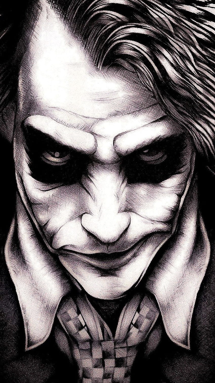 MuchaTseBle. Joker drawings, Joker face, Joker face tattoo HD phone  wallpaper | Pxfuel