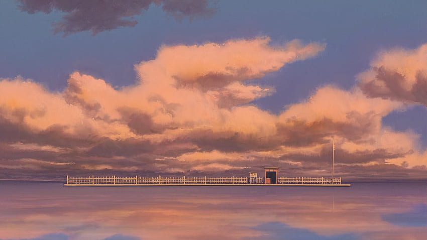 La sexta estación, El viaje de Chihiro de Miyazaki fondo de pantalla