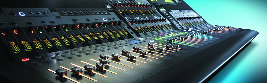 music production , mixing console, audio equipment, technology, electronic device, recording studio - Use HD wallpaper