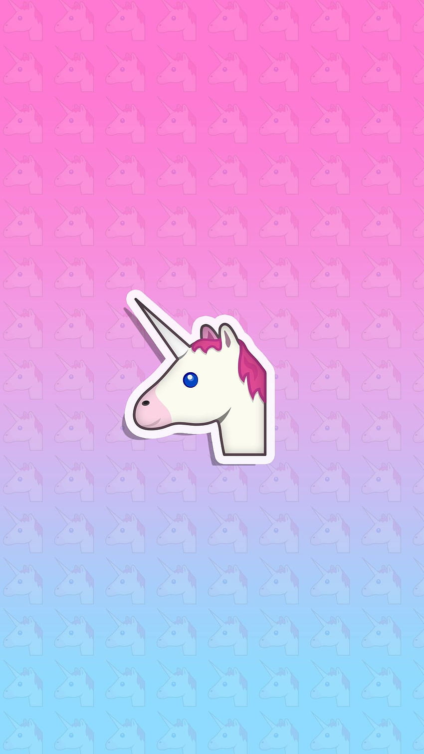 background, iPhone, Android, , unicorn, Pink, Blue, Cute Cartoon Unicorn HD phone wallpaper