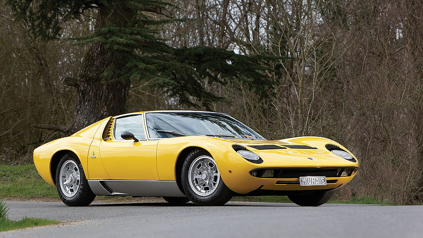 1970 Lamborghini Miura P400 S HD wallpaper