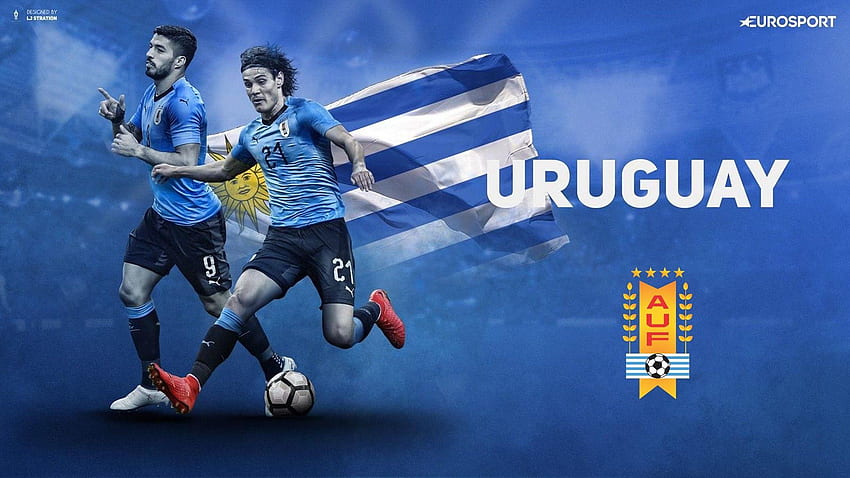 Logo di calcio dell'Uruguay Sfondo HD
