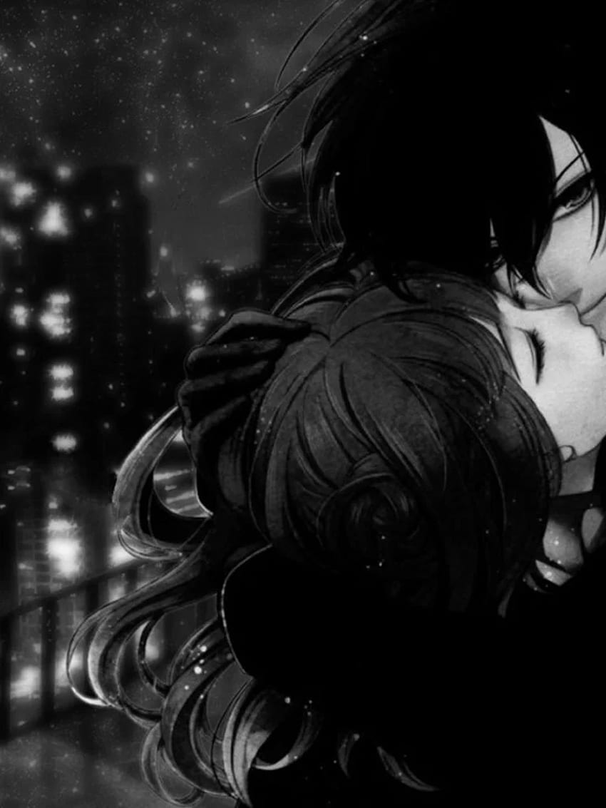 Anime Couple In Darkness - & Background, Cute Dark Anime Couple HD phone wallpaper