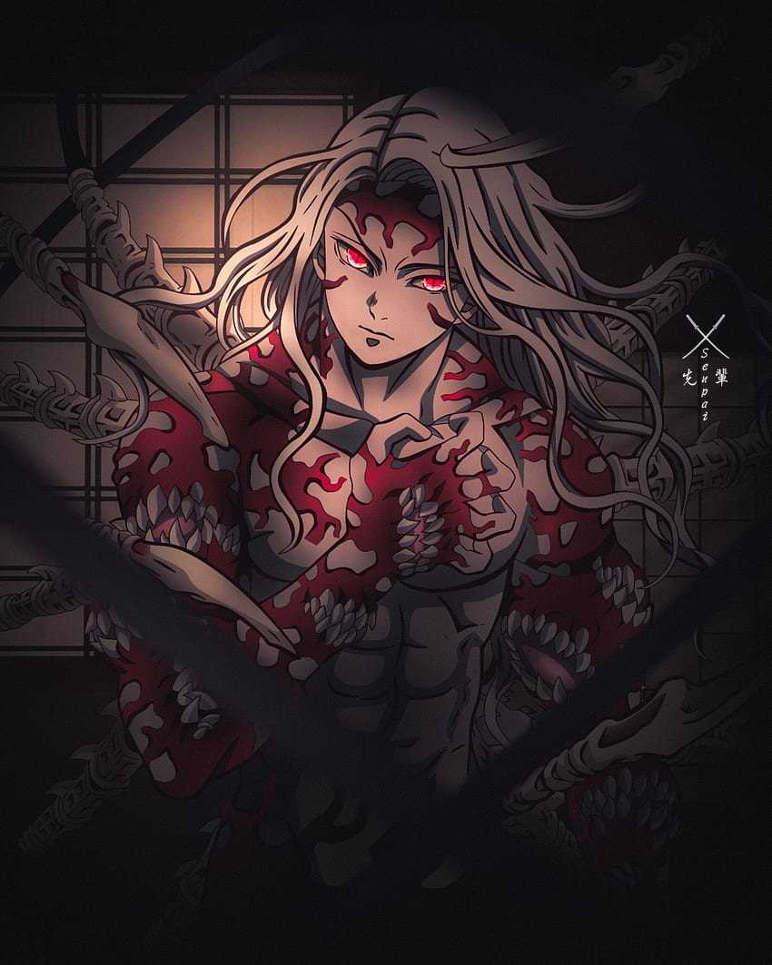 Muzan - demon slayer, kimetsunoyaiba, tanjiro, anime HD phone wallpaper