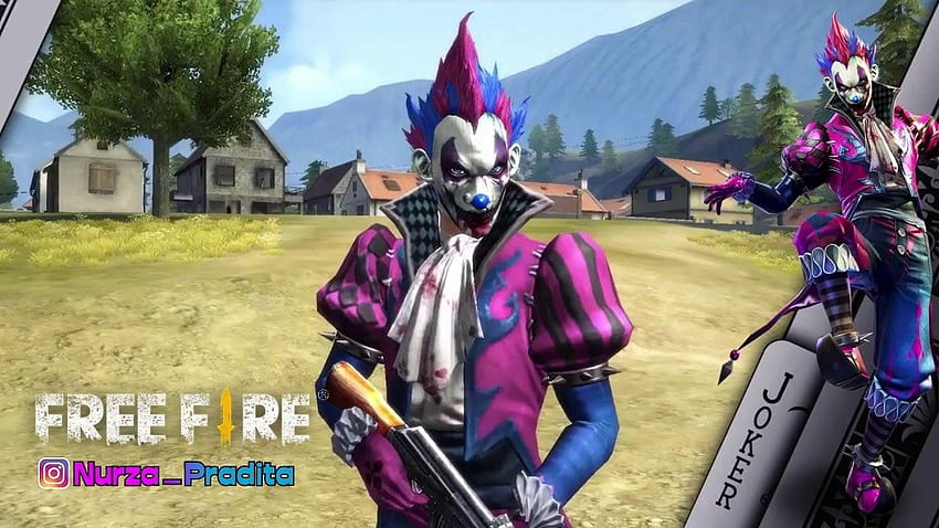 Garena Fire Joker, Fire Criminal Bundle HD-Hintergrundbild