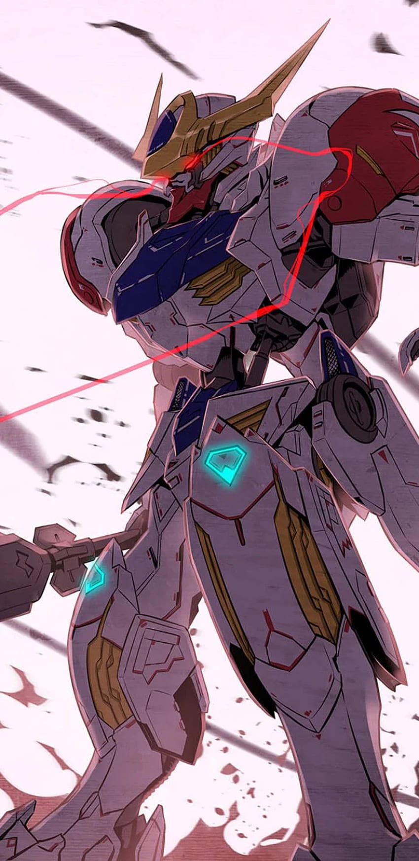 Gundam Barbatos Lupus Rex Tapeta na telefon HD