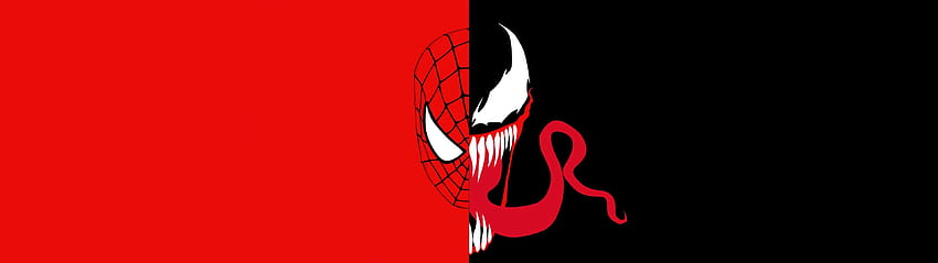 X 1080] [Permintaan] Spider Man Vs Venom Dual Monitor , Dual Spider Man Wallpaper HD