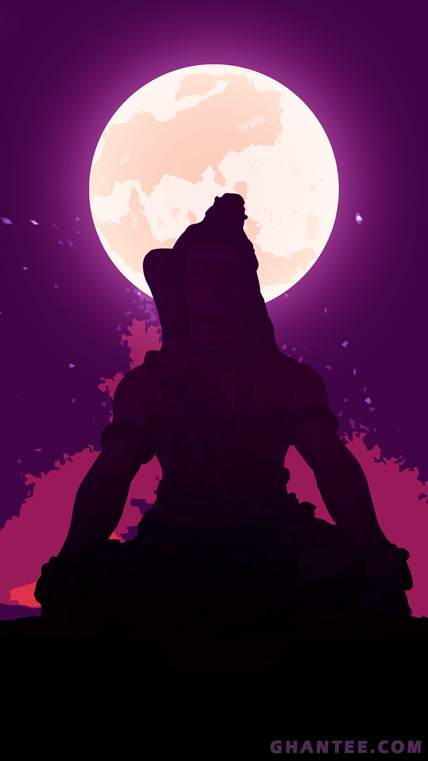 Shiva Meditating, Meditation HD phone wallpaper