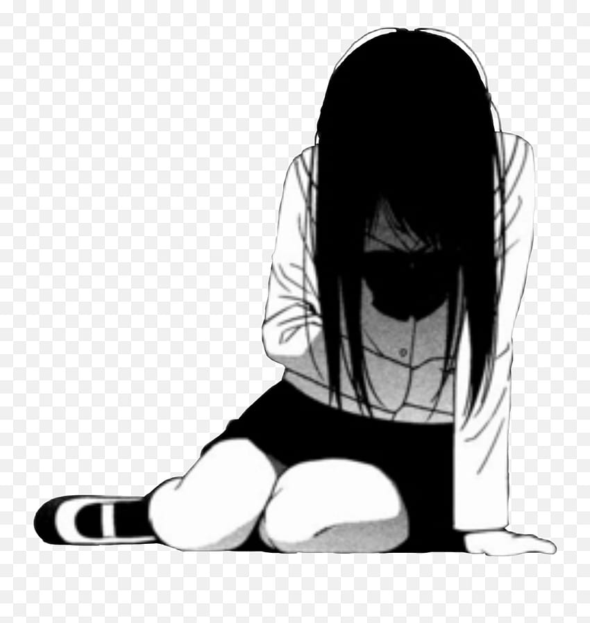 Anime Sad Girls Crying - Anime Depressed Anime Girl Transparent Png, Crying Eyes Png - transparent png, Sad Depressing Anime Tapeta na telefon HD