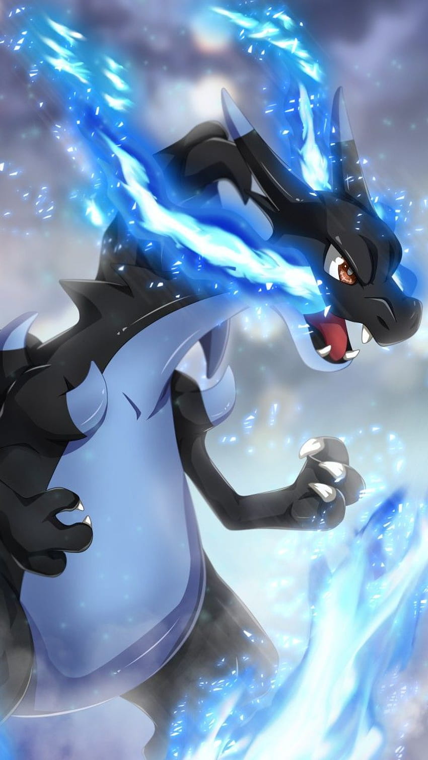 Shiny Mega Charizard Y  Pokemon fusion art, Cute pokemon