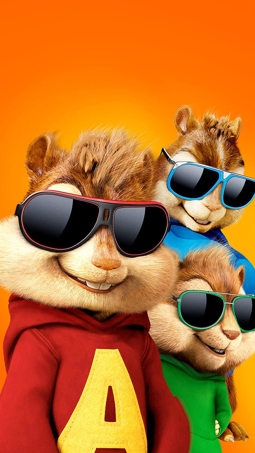 Alvin and the Chipmunks: The Road Chip (2022) 映画 HD電話の壁紙