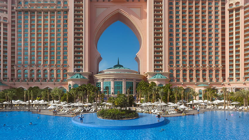 Atlantis, The Palm, Dubaï, EAU - Avis sur l'hôtel. Conde Nast Traveler Fond d'écran HD