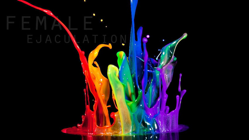 Obvious] Rainbow Splash From R [1920 × 1080] : Offensive_ HD wallpaper