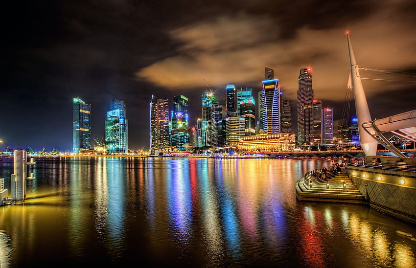 Singapur İçin, Singapur Manzarası HD duvar kağıdı