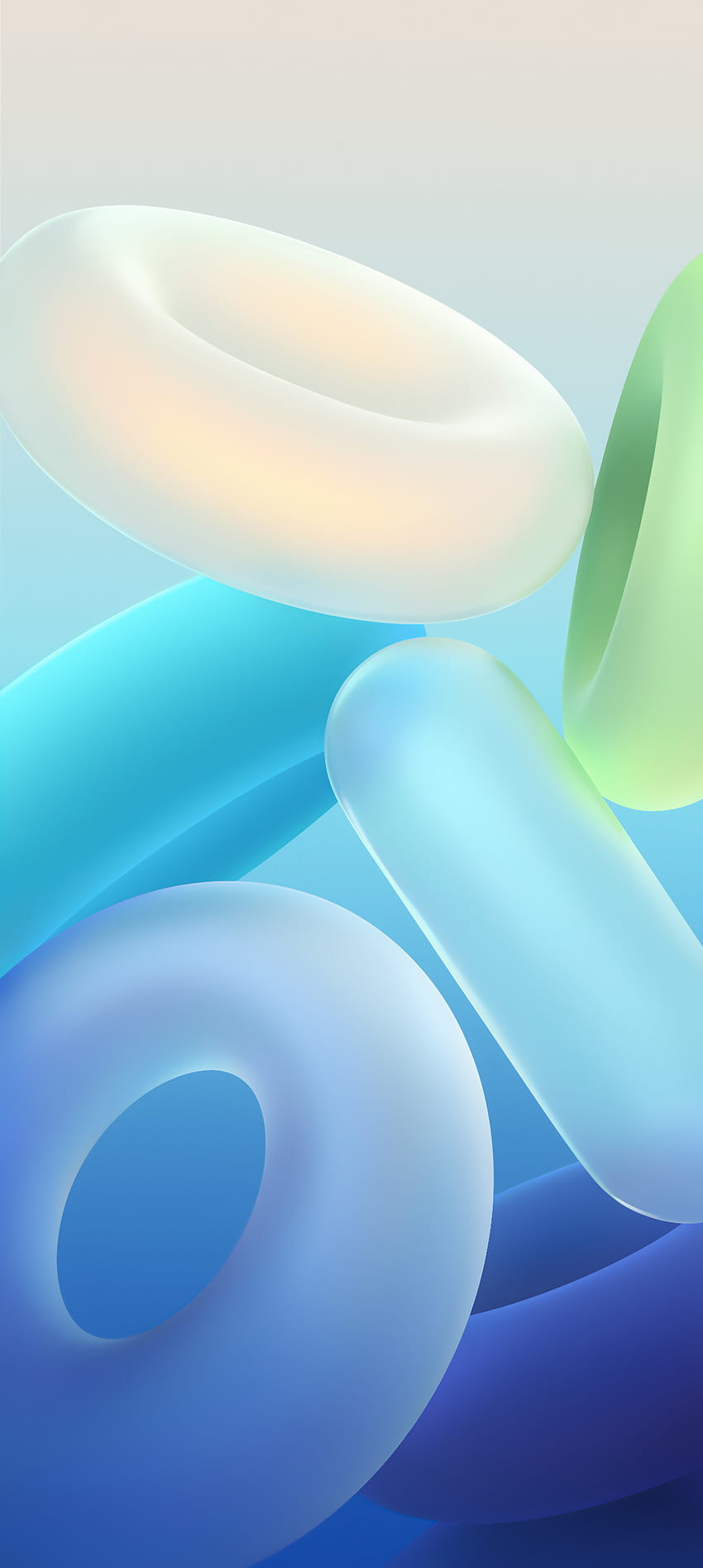 Abstracto, agua, azul eléctrico fondo de pantalla del teléfono