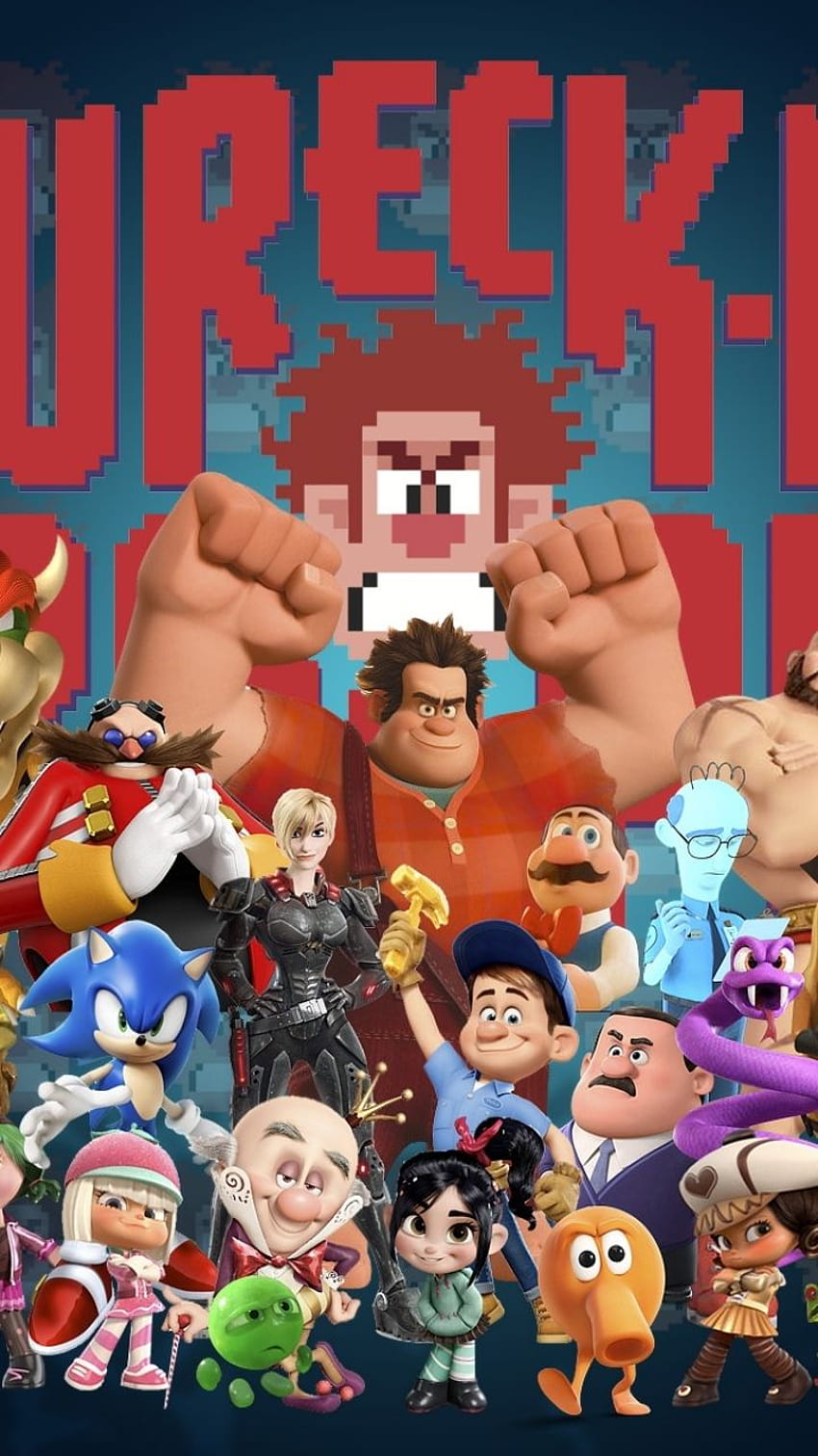 Film Wreck It Ralph () wallpaper ponsel HD