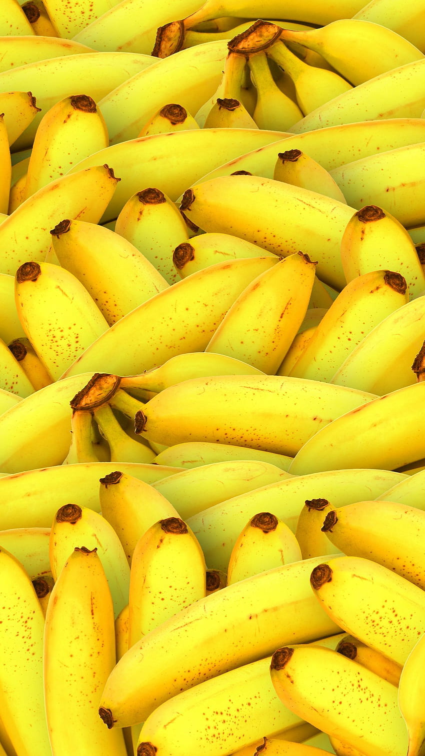 バナナ、果物、黄色の iphone 8+/7+/6s+/ 視差の背景 HD電話の壁紙