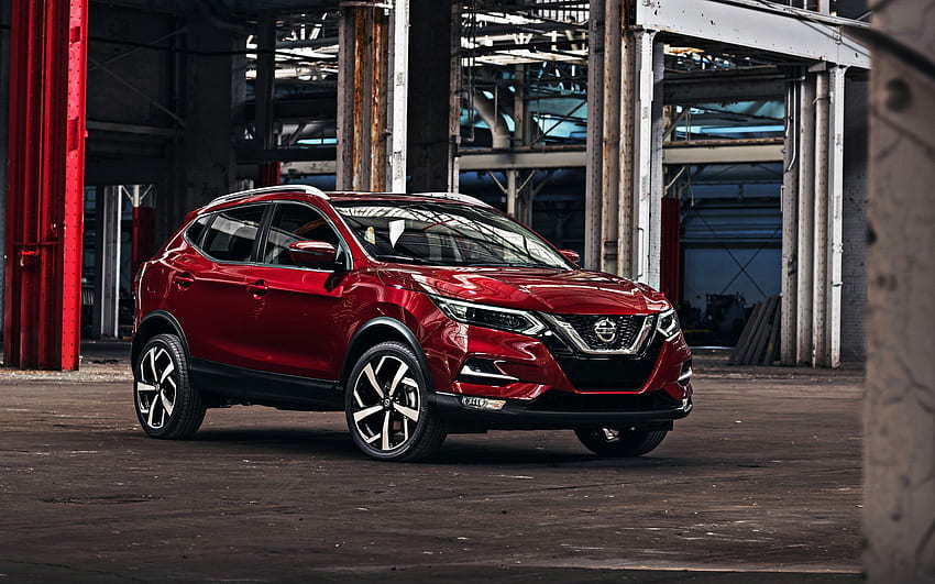 Nissan Qashqai, 2020, Nissan Rogue Sport, red crossover, new red Rogue, 일본 크로스오버, new red Qashqai, Nissan for with with resolution . 고품질 HD 월페이퍼