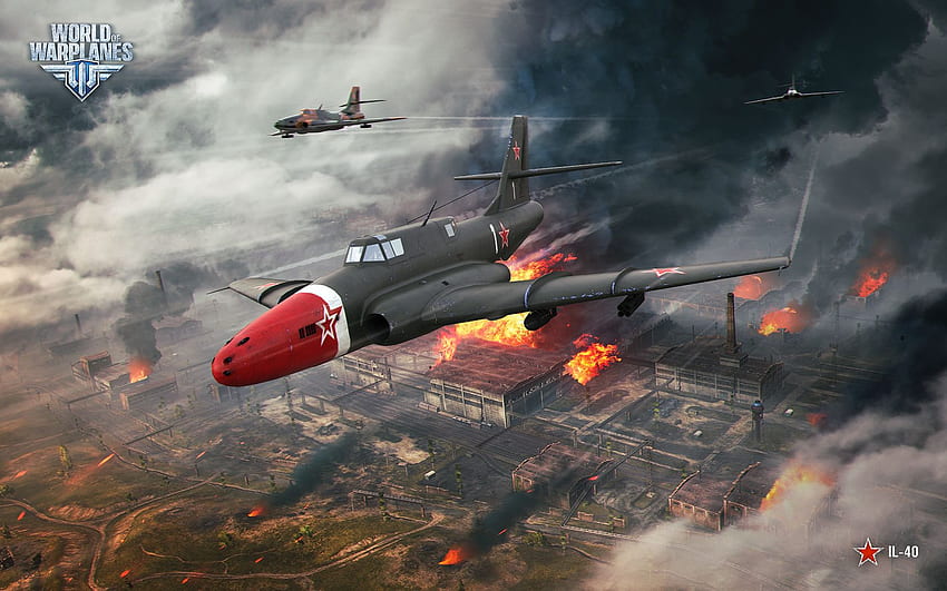 март и календар. World of Warplanes, изтребител от Втората световна война HD тапет
