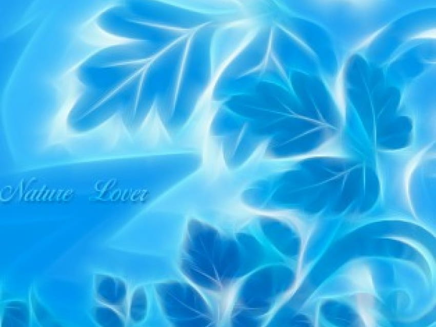 Nature Lover (Blau), blau, Zweig, Liebhaber, Blätter, Äste, Bäume, Natur, Naturliebhaber HD-Hintergrundbild