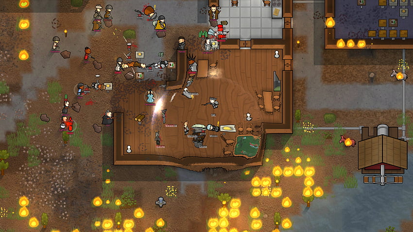 Tynan Sylvester - Today's RimWorld 1.2 screenshot features neuroquake, the epic psy power with diplomatic consequences. Use only if really really needed. RimWorld 1.2 is still in public testing, join us HD wallpaper