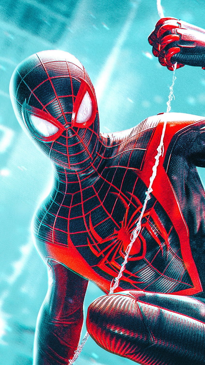 Spiderman, Miles Morales HD-Handy-Hintergrundbild