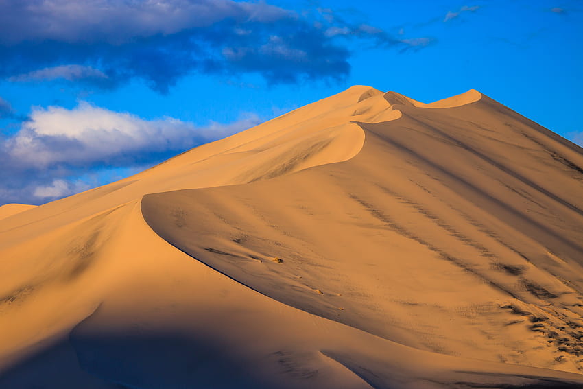 Landscape, sand, dunes, desert HD wallpaper