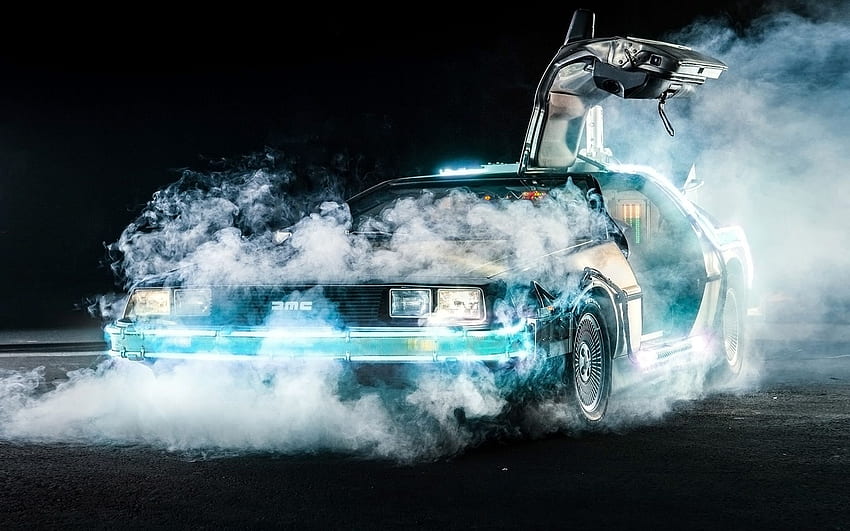 Mesin Waktu DeLorean, Mesin Masa Depan Wallpaper HD