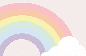 Elsi Rainbow Mural. Retro Rainbow – Project Nursery, Kids Rainbow HD ...