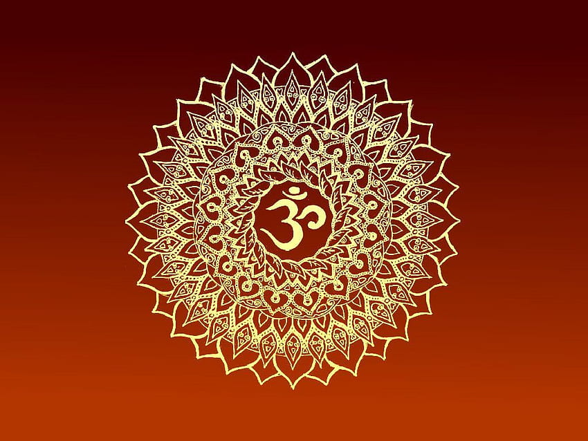 The Mantra of Compassion: Om Mani Padme Hum – Fractal Enlightenment HD wallpaper