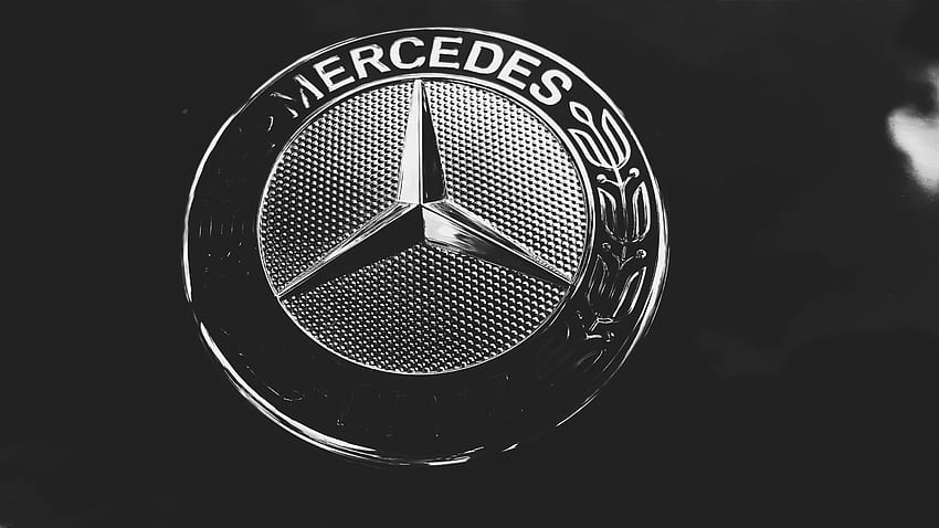 logotipo de mercedes benz, emblema de Mercedes fondo de pantalla