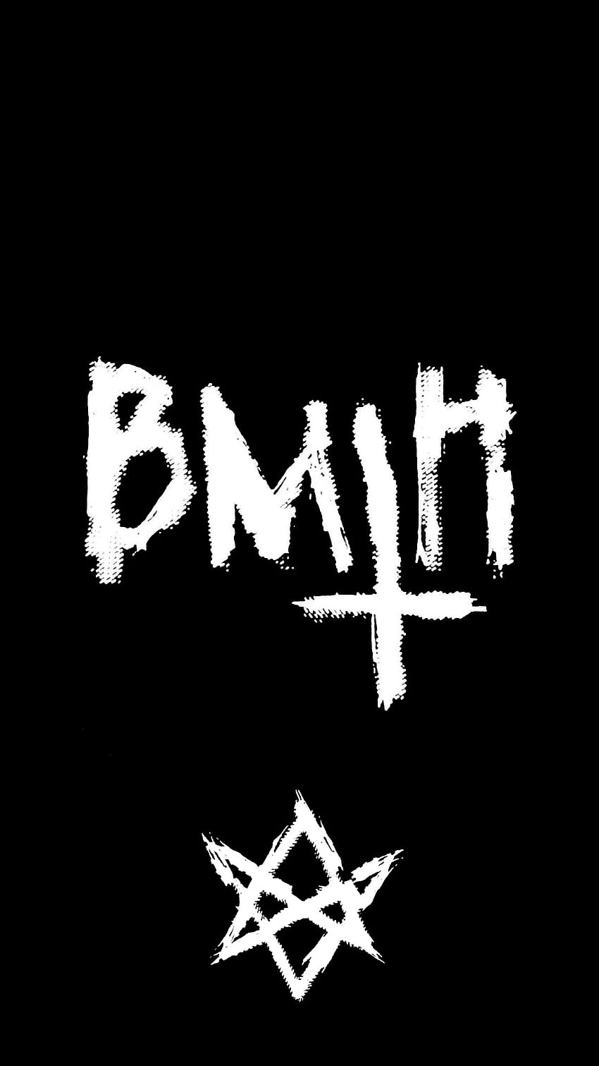 BMTH logo, hexagram, bring me the horizon HD phone wallpaper