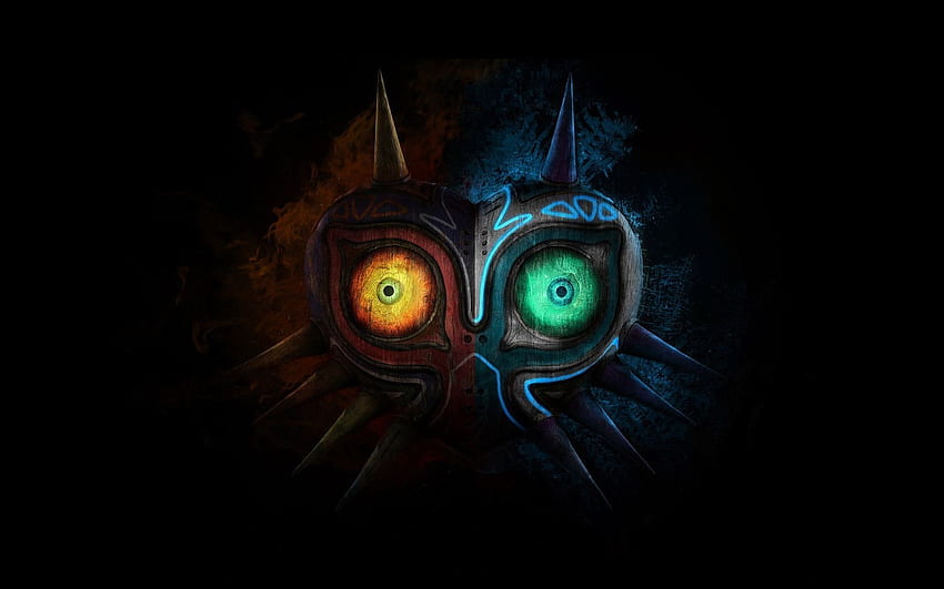 Máscara artística de Majora. s de juegos, s de pc, Zelda fondo de pantalla