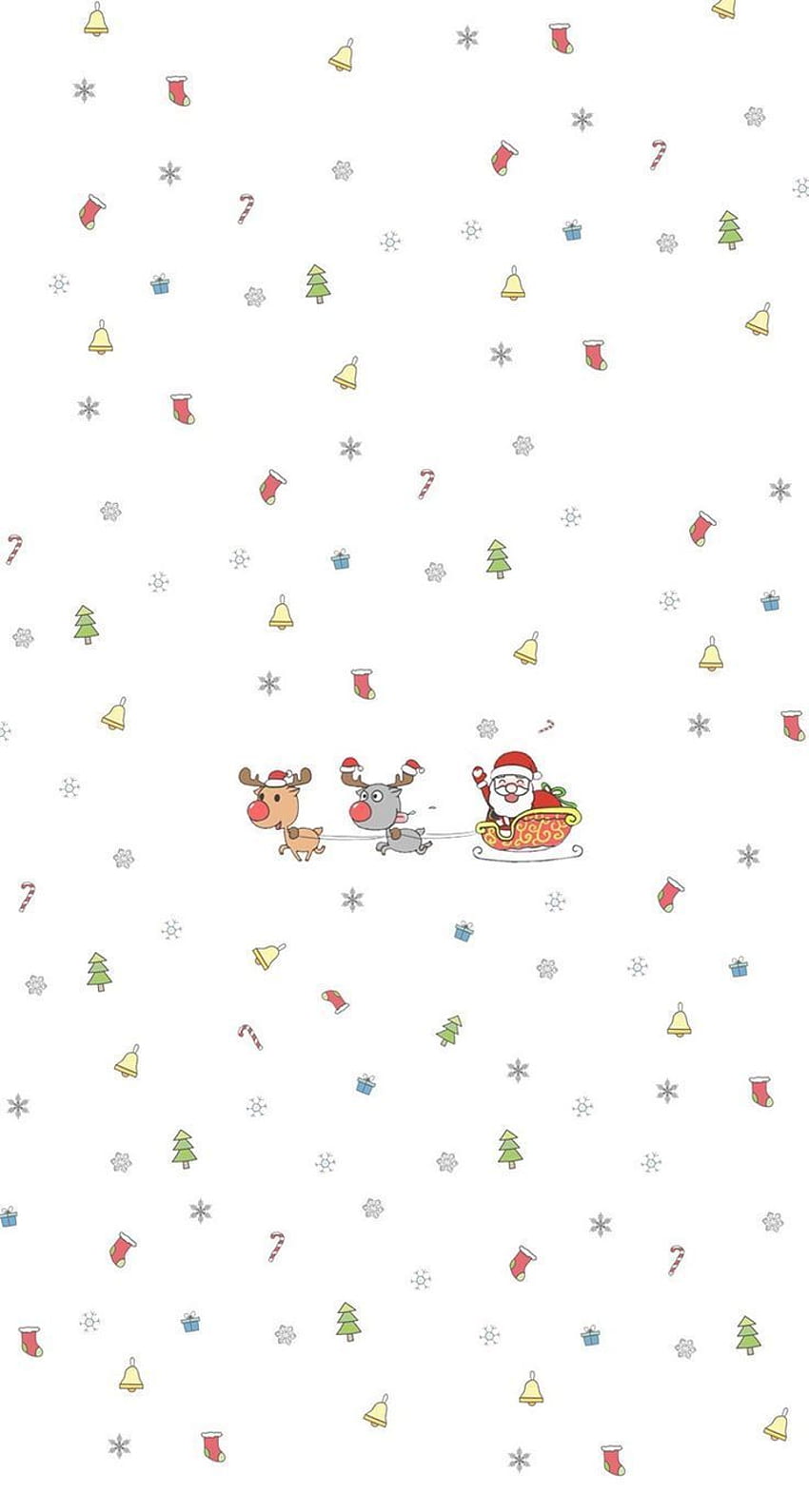 Simple Christmas iPhone, Simple Cute HD phone wallpaper