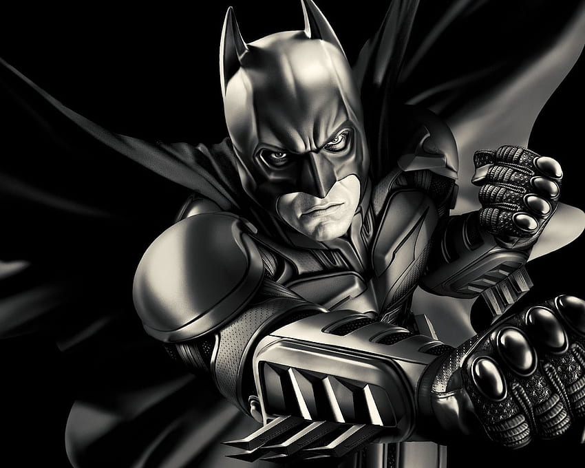 batman, bruce wayne, dark knight, Cartoon Knight HD wallpaper