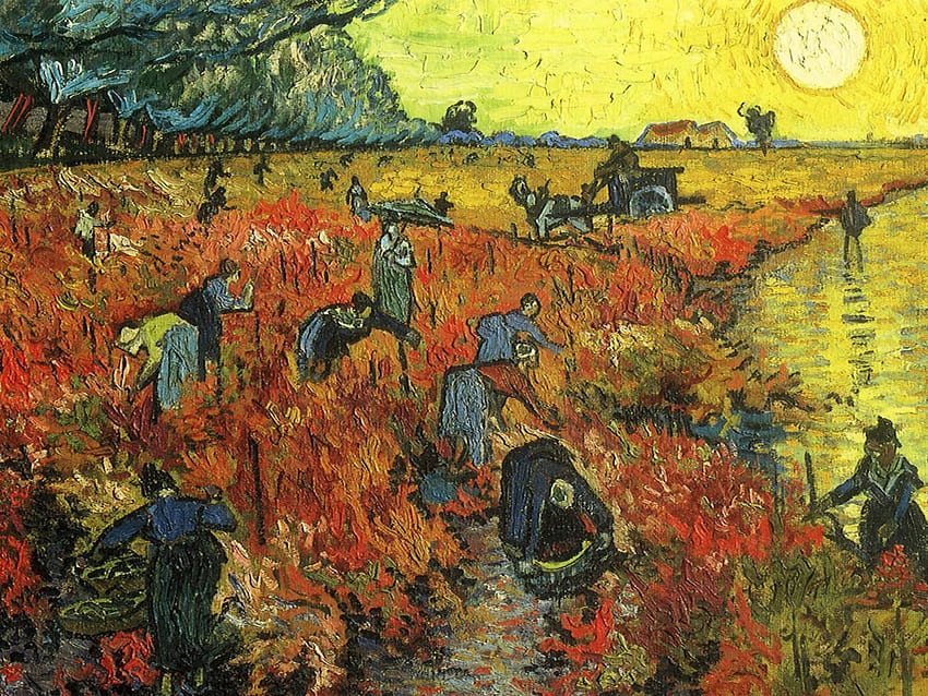 Painting of Vincent Van Gogh - Summer work, Van Gogh Paintings HD wallpaper