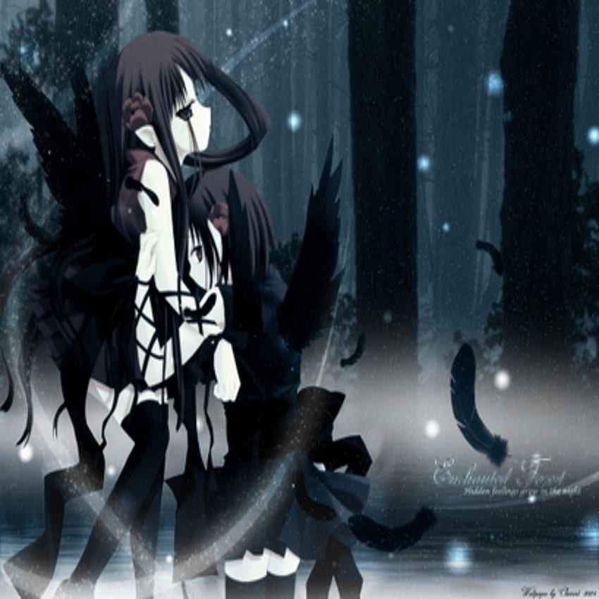 10++ Dark Mysterious Anime Girl HD phone wallpaper | Pxfuel