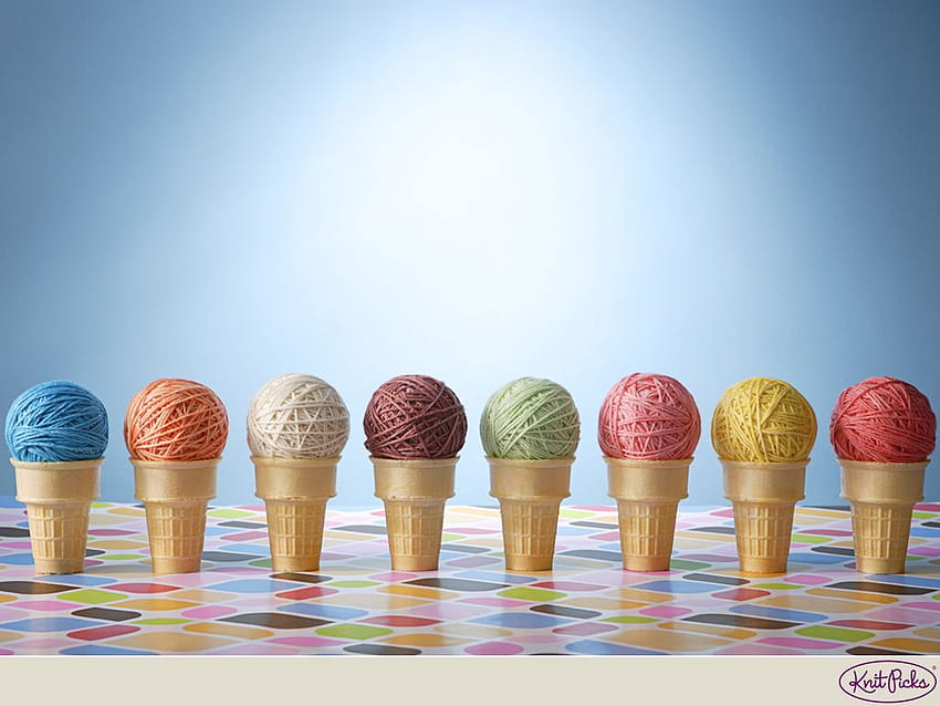 Ice Cream Cone, Cool Ice Cream HD wallpaper